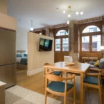 Vista interior de uno de los apartamentos