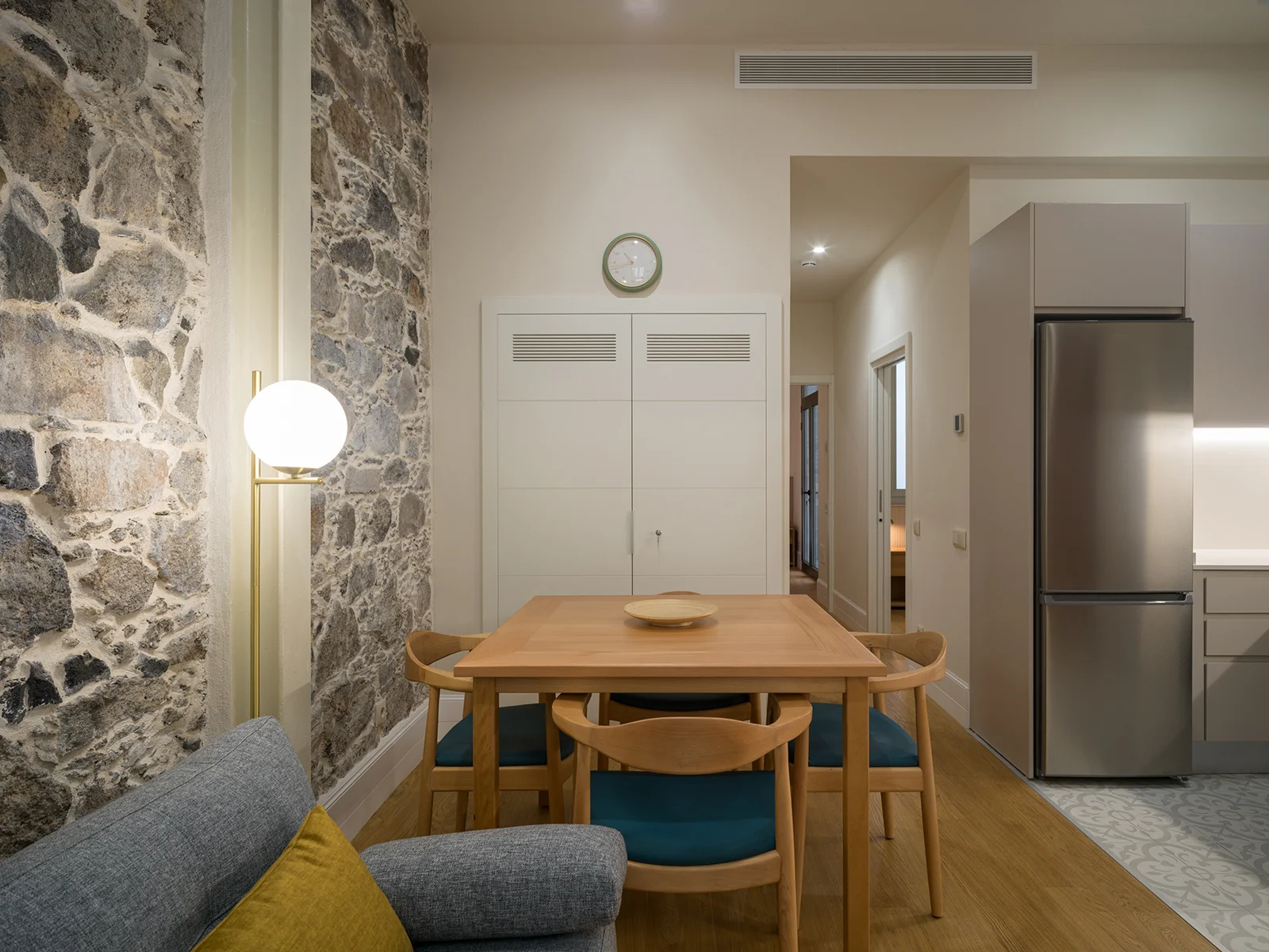 Vista interior de uno de los apartamentos