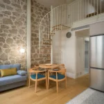 Vista interior de uno de los apartamentos