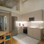 Vista interior de uno de los apartamentos