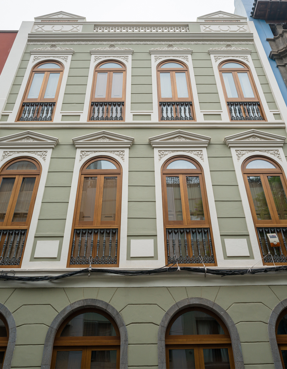 Fachada del alojamiento